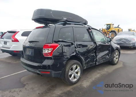 2014 Subaru Forester 2.5I Premium из США, поврежденный, VIN JF2SJAEC2EH536599